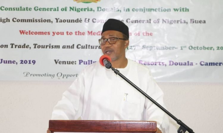 Consulat du Nigéria à Douala.                                                                                           La semaine nigériane du commerce, du tourisme et de la culture se prépare.