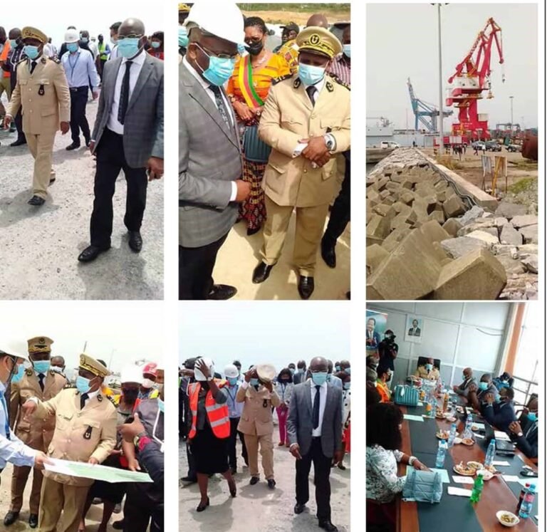 Tournée socio-économique du préfet de l’Océan :                                                                                  Nouhou Bello satisfait du travail abattu au complexe industrialo-portuaire de Kribi