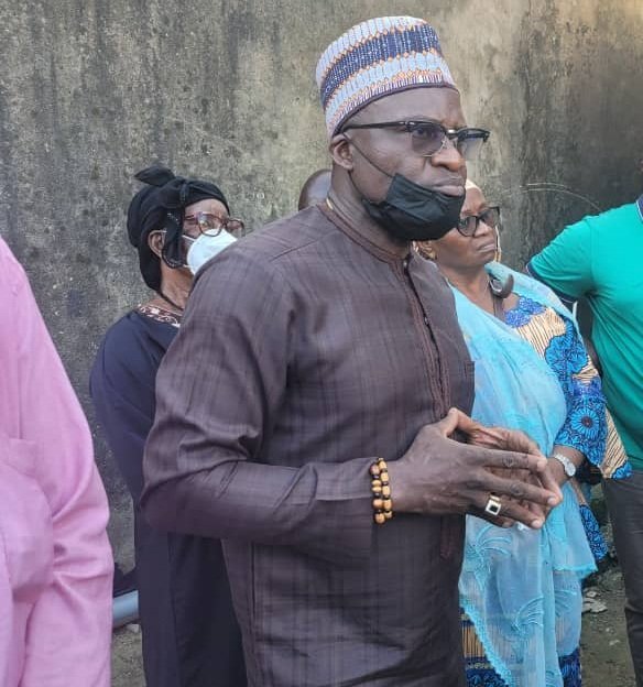 Déguerpissement  à «New-Town Aéroport» :                                                                                 Salomon NJAMEN au chevet des victimes