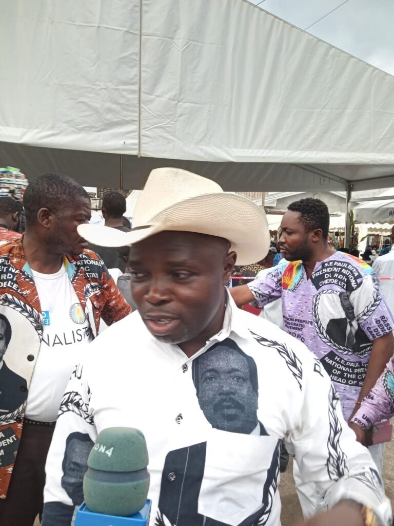 AN 38 du RDPC À WOURI-5: André Georges KIOYO dit merci au Président National, Paul BIYA