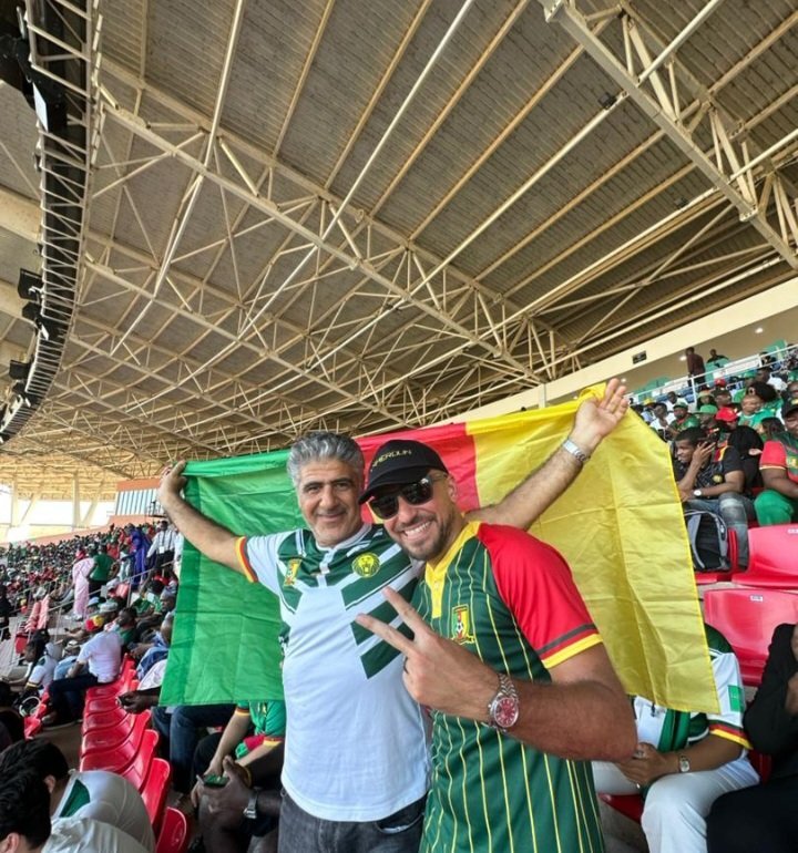 Ibrahim Hoballah : Fervent supporter des Lions indomptables