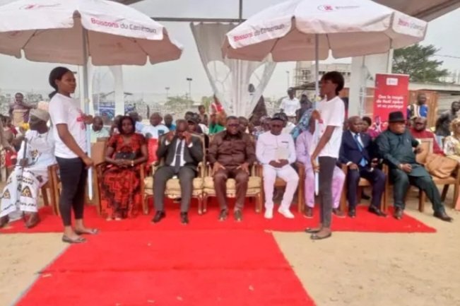Arbre de noël 2023 à la Mairie de Douala 3ème