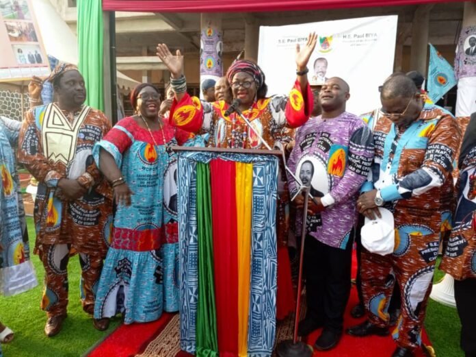 Célébration de l’an 39 de la section RDPC NDE-Nord à Bangangté : L’impressionnante mobilisation de Célestine KETCHA COURTÈS