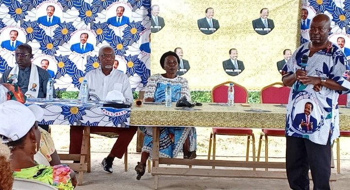 Campagne présidentielle du Rdpc à Pouma:  » No make erreur again… »
