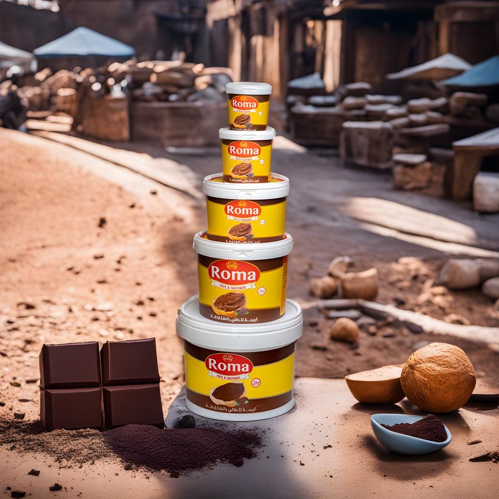 Publicité chocolat Roma